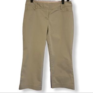 Express Design Studio Khaki Crop Pants Size 6